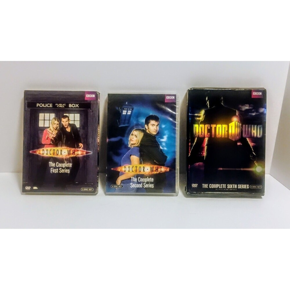 MODERN DOCTOR WHO SEASONS 1-2 AND 6 DVD COMPLETE SERIES DVD LOT MATT SMITH